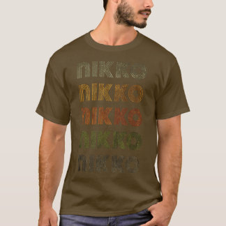 Camiseta Love Heart Nikko Tee GrungeVintage Style Black Nik