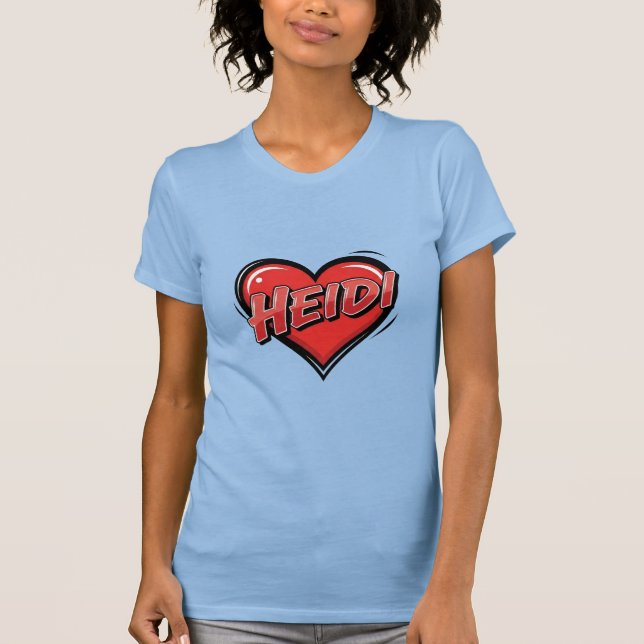 Camiseta Love Heidi (Anverso)