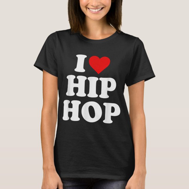 Camiseta Love Hiphop (Anverso)