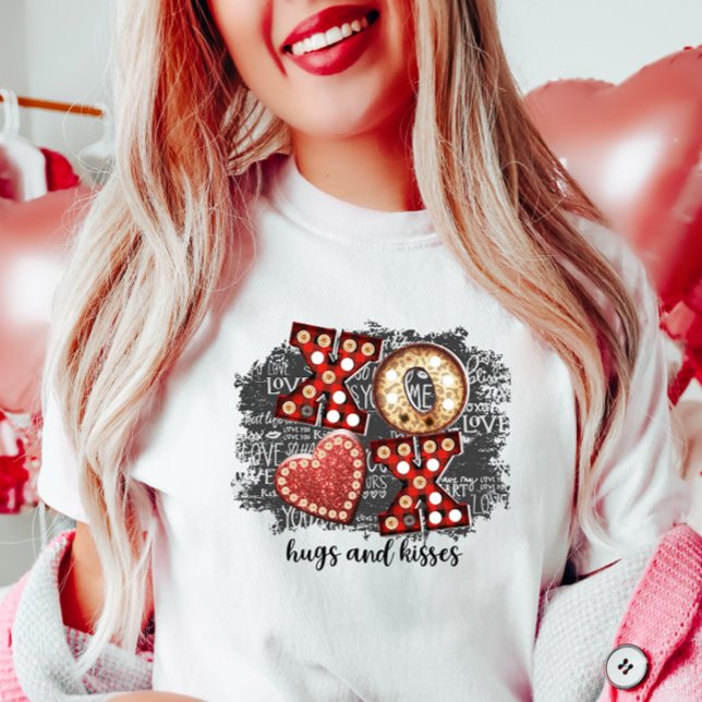 Camiseta Love Hugs Valentine (Subido por el creador)