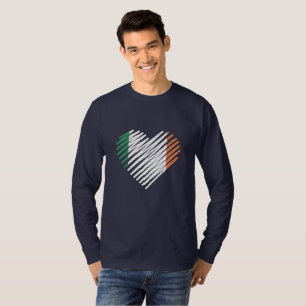 Camiseta Love Ireland Heart Irish Roots