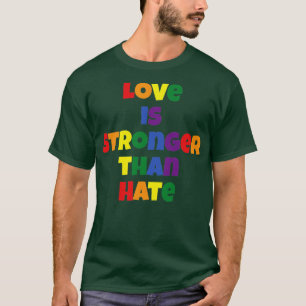 Camiseta Love is Stronger than Hate