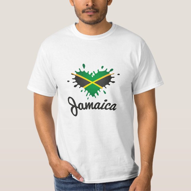 Camiseta Love Jamaica - Proud Jamaicans Boys Shirt - (Anverso)