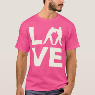 Camiseta Love Judo Silhouette