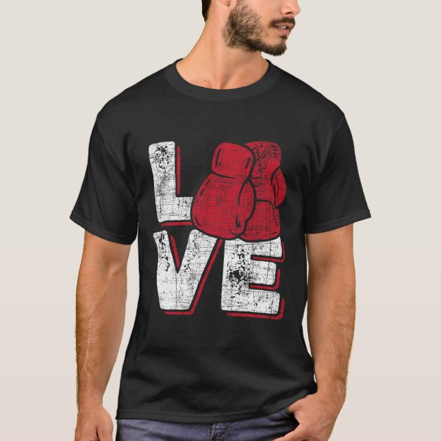 Camiseta Love - Kickboxer Kickboxing Fitness Workout Martia (Anverso)