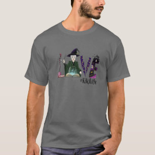 Camiseta Love Kiki Life Witch Halloween