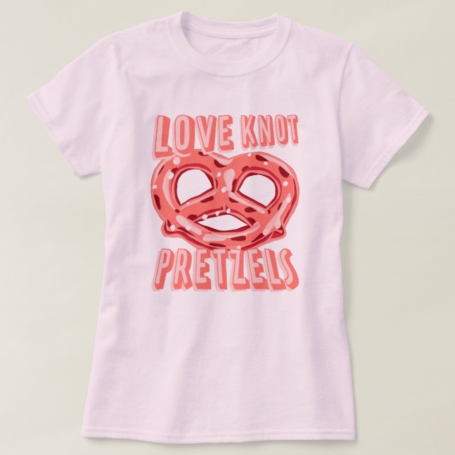 Camiseta Love Knot Pretzel (Diseño del anverso)