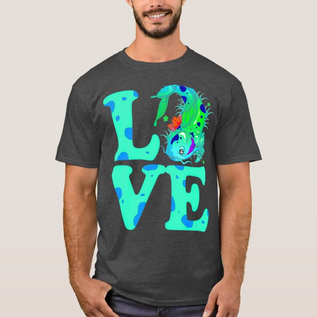Camiseta Love Koi Fish (Anverso)