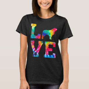 Camiseta Love Komondor Tie Dye Dog Mom Dad