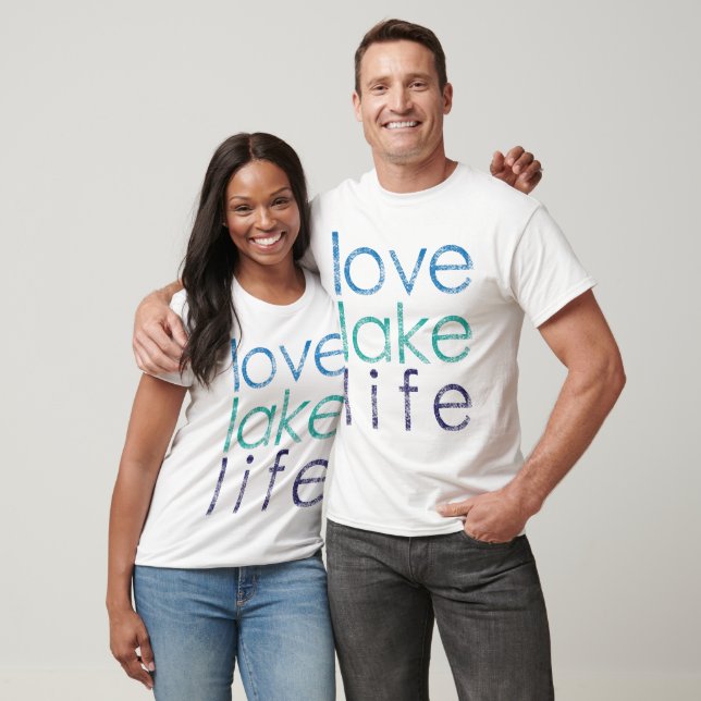 Camiseta Love Lake Life (Unisexo)
