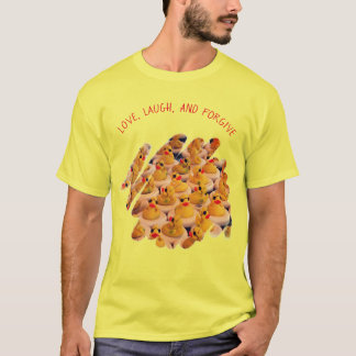 Camiseta Love Laugh Perdon Inspirador