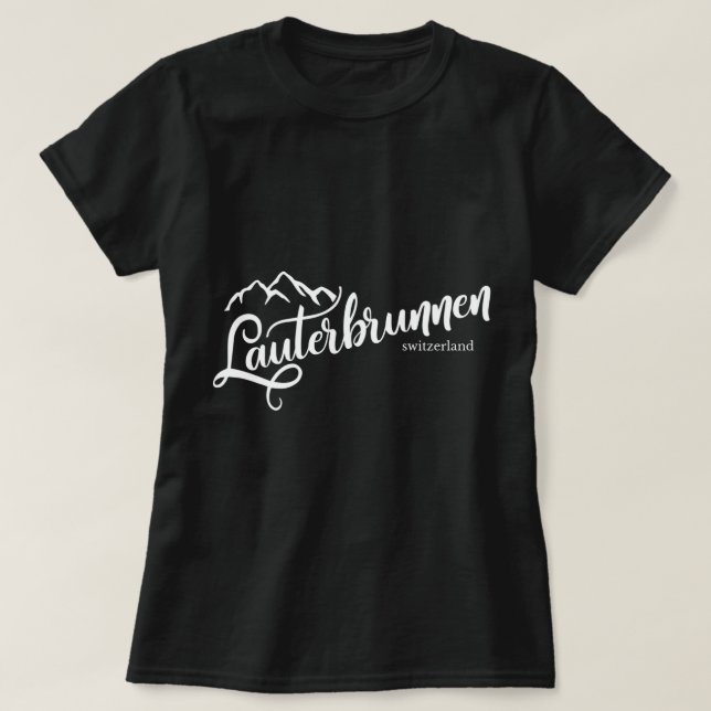 Camiseta Love Lauterbrunnen Long Sleeve Shirt Suiza A (Diseño del anverso)