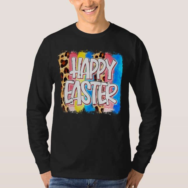 Camiseta Love Leopard, Happy Easter Bunny Ears (Anverso)