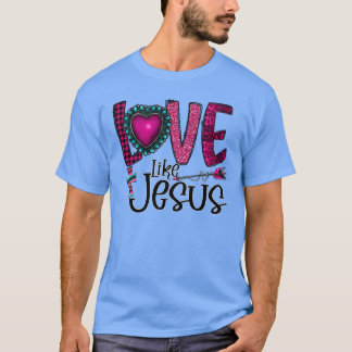 Camiseta Love Like Jesus Graphic Tee TShirt