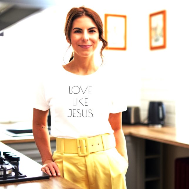 Camiseta Love Like Jesus T-Shirt (Subido por el creador)