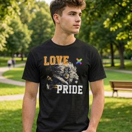 Camiseta LOVE × LION Ver. A - Custom スケートボード
