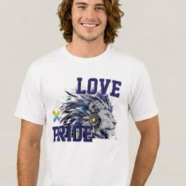 Camiseta LOVE × LION Ver. B - Custom