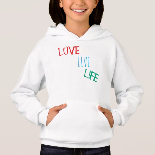 Camiseta Love Live Life (Anverso)