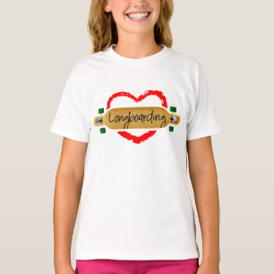 Camiseta love longboarding