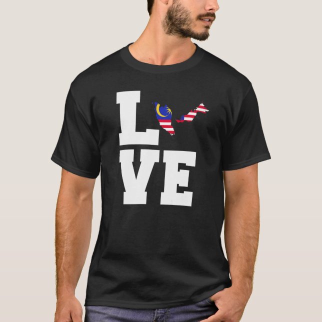 Camiseta Love Malaysia   (Anverso)
