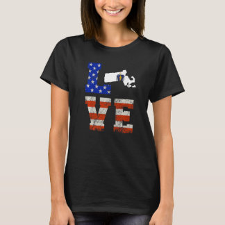 Camiseta Love Massachusetts