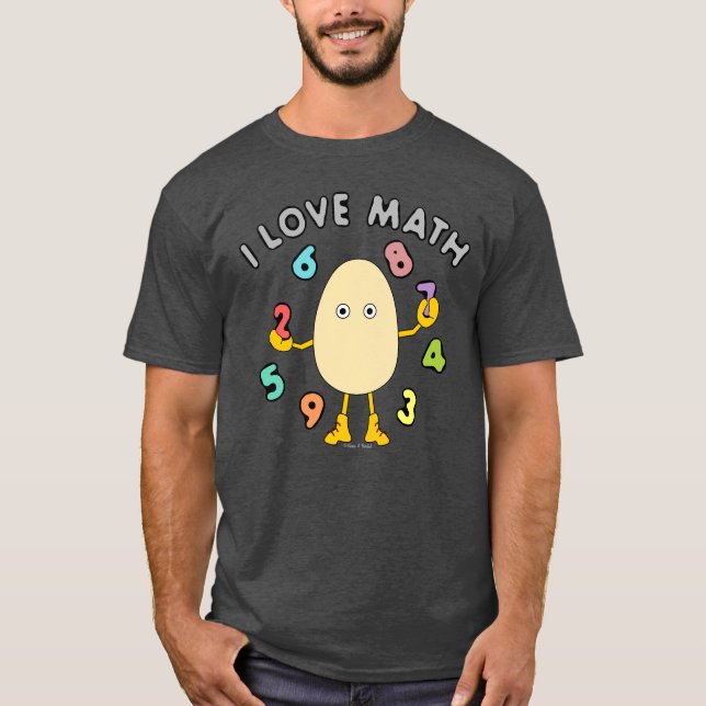 Camiseta Love Math T-Shirt (Anverso)