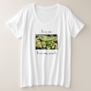 Camiseta Love Me Love My Gourds para el amante de 