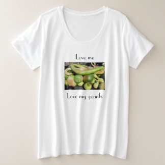 Camiseta Love Me Love My Gourds para el amante de 