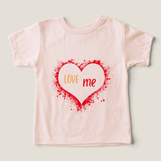 CAMISETA LOVE ME PARA NIÑOS