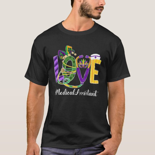 Camiseta LOVE Medical Assistant Festival del Leopardo Mardi (Anverso)