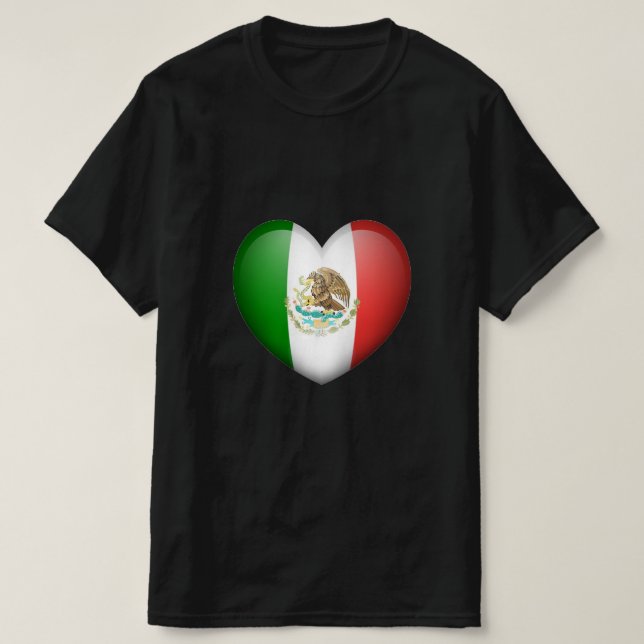 Camiseta Love Mexico Mens T-Shirt (Diseño del anverso)