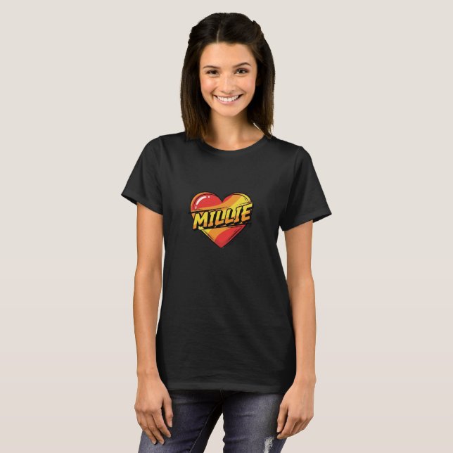 Camiseta Love Millie (Anverso completo)