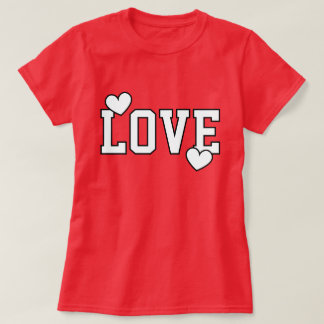 Camiseta Love Modern Minimalist and Trendy
