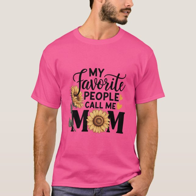 Camiseta Love  Mom (Anverso)