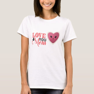 Camiseta Love Mom T-Shirt