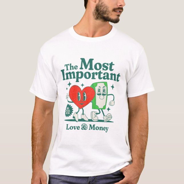 Camiseta Love &  Money (Anverso)