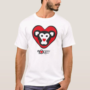 Camiseta LOVE MONKEY LOVE SPECIAL by Masanser