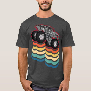 Camiseta Love Monster Trucks For Boys & Birthday Party Mons