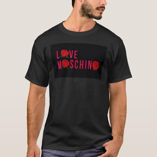 Camiseta Love Moschino Rose833 (Anverso)