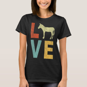 Camiseta Love Mule Mule Cita Retro
