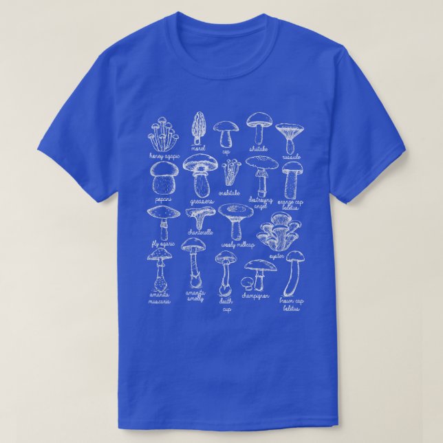 Camiseta Love Mushrooms (Diseño del anverso)