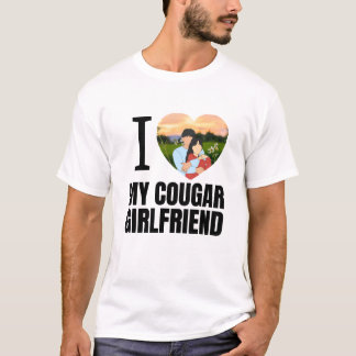 Camiseta Love My Cougar Funny Older Girlfriend Dating Quote