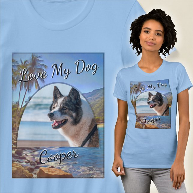 Camiseta Love My Dog Yelapa Beach 761 (Subido por el creador)