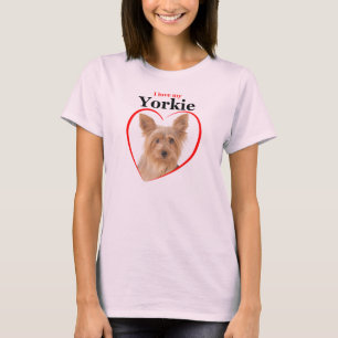 Camiseta Love My Yorkie T-Shirt