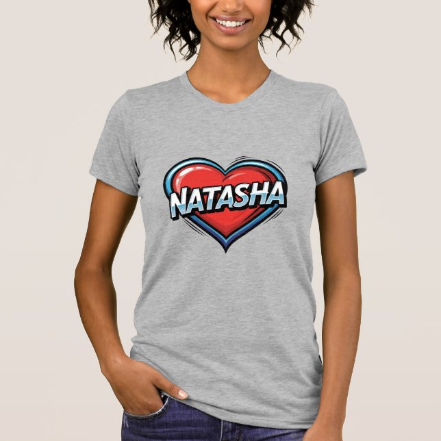 Camiseta Love Natasha (Anverso)