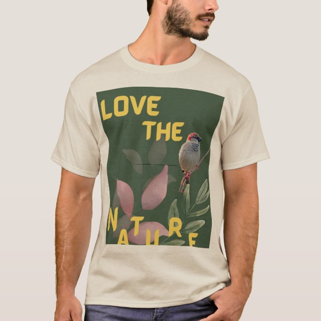 Camiseta Love Nature T-shirt (Anverso)