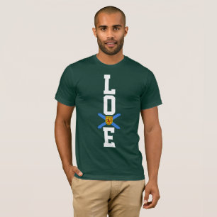 Camiseta Love New Scotia T shirt orgulloso Loe Nova Scotia