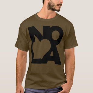 Camiseta Love NOLA New Orleans American Jazz Blues Music
