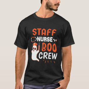 Camiseta Love Nurse Life Pumpkin Leopard Halloween Staff Nu