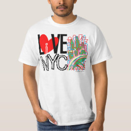 Camiseta Love NYC Live In NYC T-Shirt